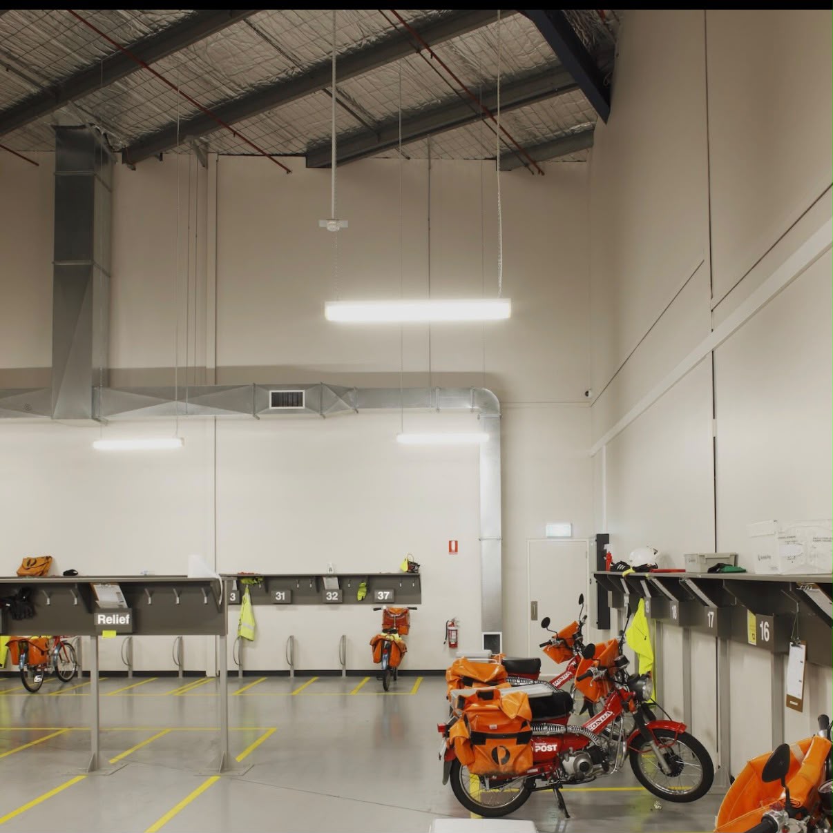 Australia Post Facility Interior Repaint and Epoxy Flooring in Welshpool
