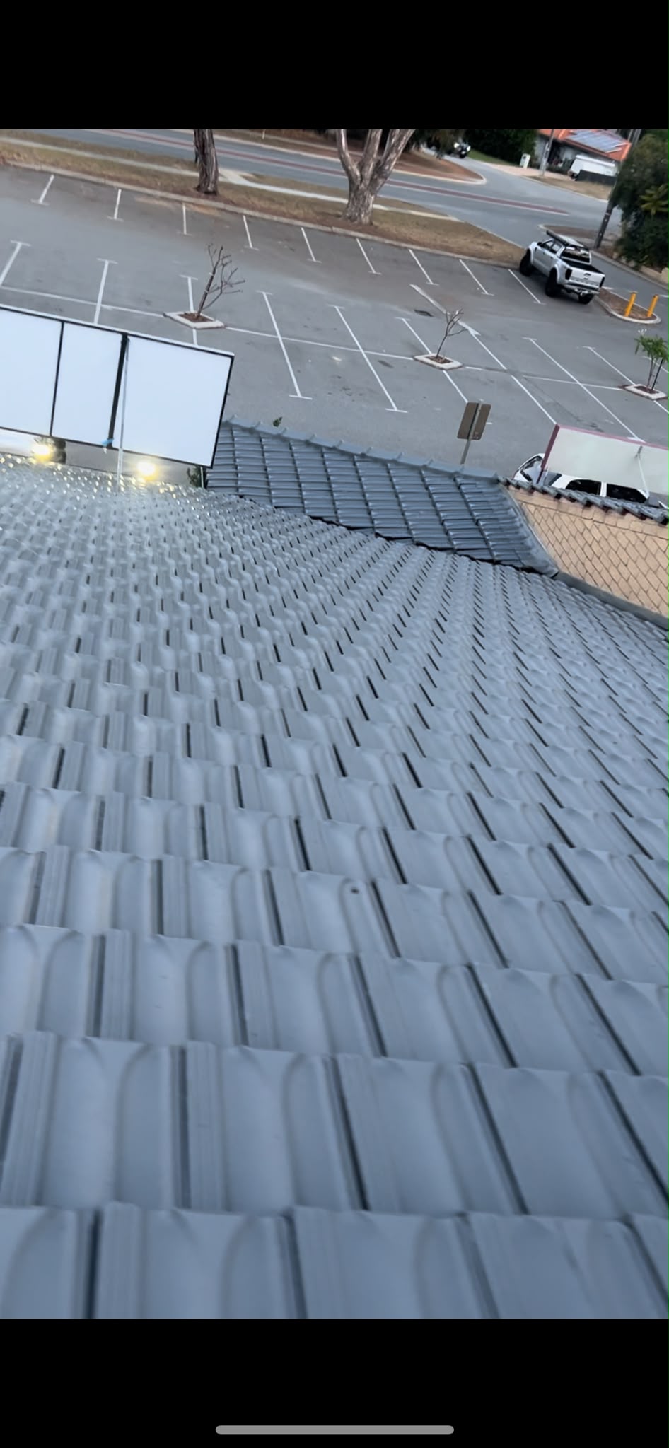 Charcoal Roof Tile Spray Coating in Ellenbrook