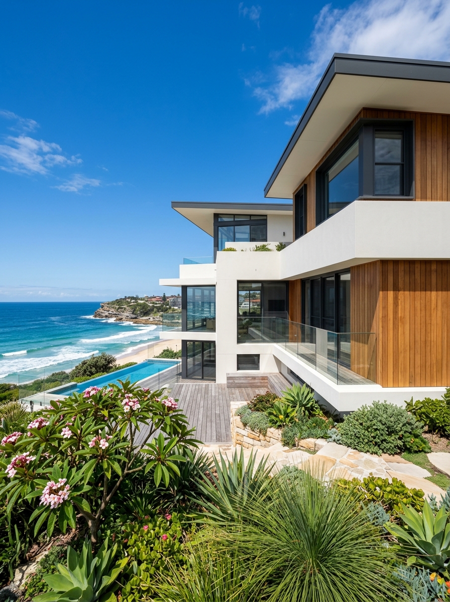 Exterior house painting with coastal UV barrier protection in Perth